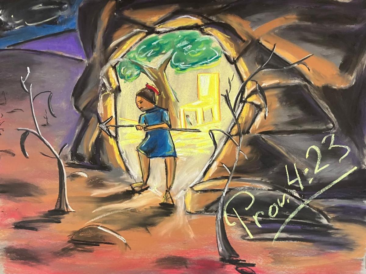 GARDER SON COEUR PLUS QUE TOUT : Evangile&nbsp;illustré